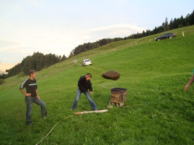 Grillabend & Dart und Steinstossen (CM)